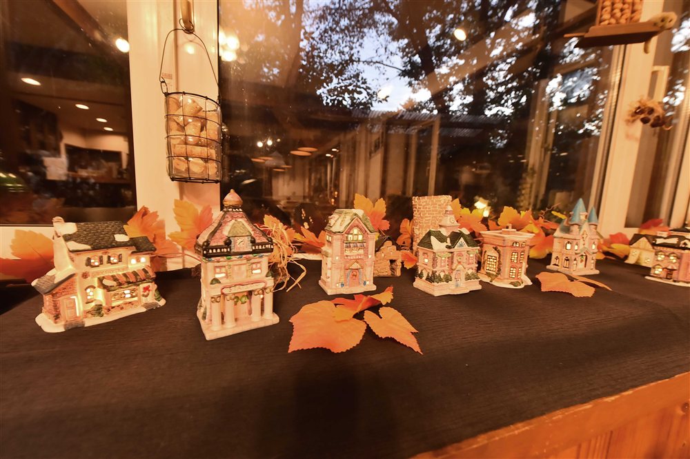 ハロウィン仕様の館内