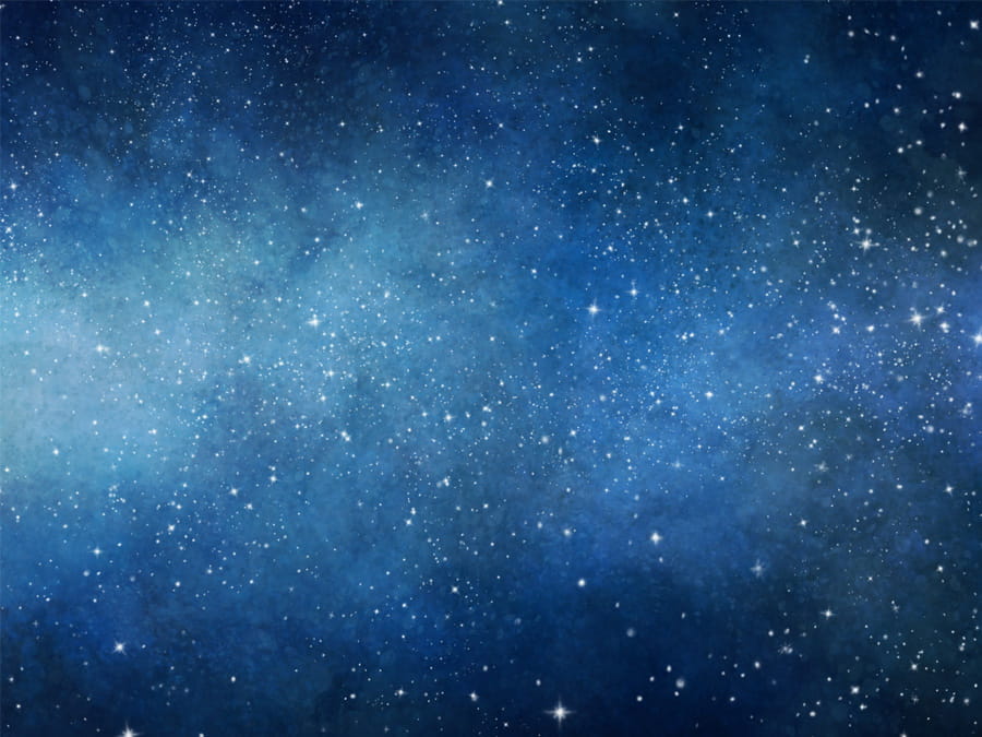 冬の星空天然プラネタリウム